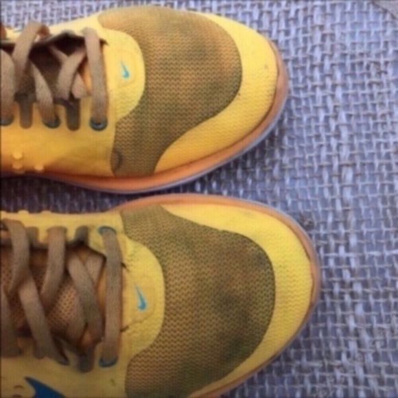 Nike FS Lite Running Shoes Yellow - Picture 6 of 15